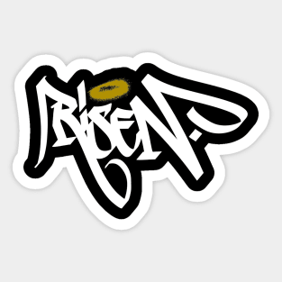 Graffiti Streetwear Risen Sticker